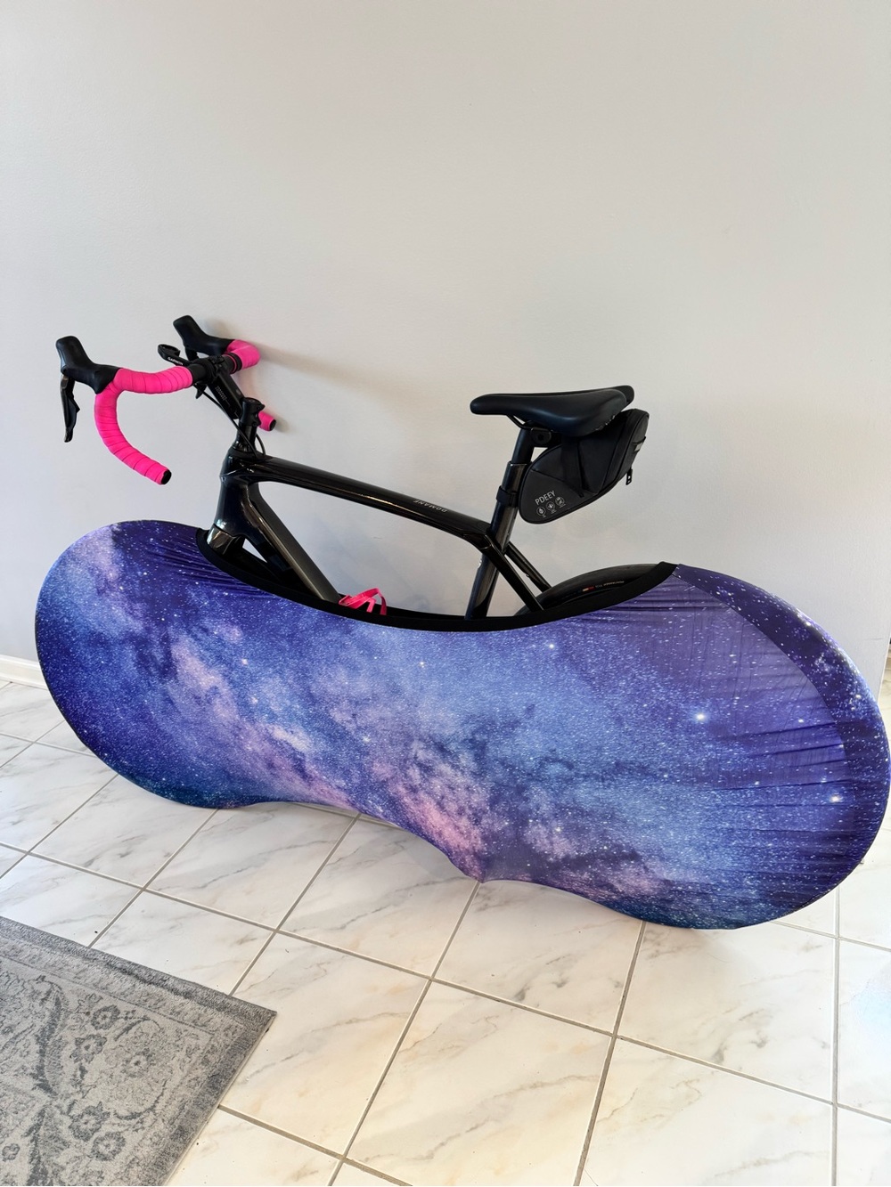 Galaxy Print Bike Wheel Cover